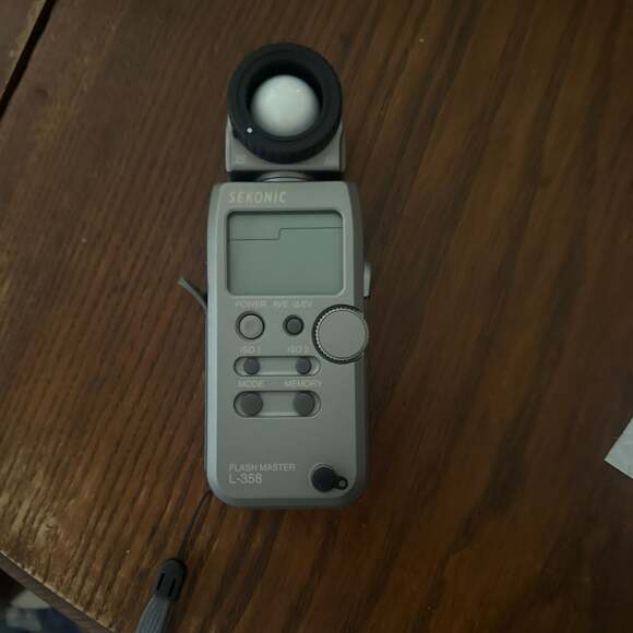 Sekonic L-358 Light Meter no. 248418 –